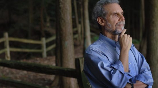 Daniel Goleman (born 1946, Stockton, California) photographed at his home. He is the author of several best-selling books that describe Emotional Intelligence. He has a Ph.D. from Harvard, where he has also given classes. Goleman has written for the New York Times, editing its science page and specializing in psychology and brain sciences. His new book is called "Emotional Intelligence".